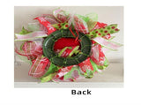 Christmas Green Monster Leg Wreath Door Hanging Decoration Holiday Front Door Decor Outdoor V1358-D132-QAZMLP00019