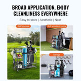 Golf Storage Garage Organizer, 2 Golf Bag Stand Holder and Other Sports Equipment Storage Rack, V952-GEFSNJHSS4G25AL4YV0
