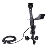 Wind Speed Direction Sensor 02.5V Signal Output 3 Cups S Type Integrated Anemometer Transmitter V1294-YM0901-3111240080011