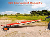 420lbs Boat Trailer Dolly Mover Adjustable Length with 15.7 in Pneumatic Tires V952-CYSDQYC420BH54A5OV0