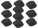 10pcs Crepe Paper Streamers Black for Birthday Party and Events Boho Decorative Texture Paper Build V1366-AZ2-W-15413