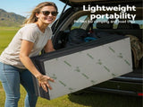 Giselle Foldable Mattress Folding Foam Mattresses Bamboo Queen FOAM-MFM-TRIO-BAM-BK-Q
