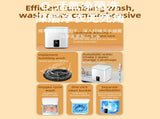 Small Portable Washing Machine with Blue Light 3.8L Mini Washer Machine 3 Modes Deep Cleaning of V1294-YM0901-H48068WUK