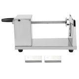 Stainless Steel Hand Crank Manual Spiral Potato Twisters Vegetable Cutter Slicing Tool Kitchen V1294-YM0901-3118200173911