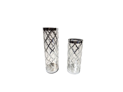Ava Vase - Set of 2 - Silver V292-HD-VASE-SO2-AVA-SILVER