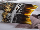 Reina Skull Diamond Royale Quilt / Doona / Duvet Cover set V745-AQ042346Q3