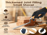 5Pcs Steel Pointing Trowel, Ergonomic Solid Wood Grips, Dual Semicircular Polished Heads, for Tile V1369-AZ3-W-12298