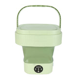 Foldable Washing Machine 10L Portable Strong Stain Removal Drainage Hole Design Three Timing Modes V1294-YM0901-3113230349614