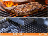 3-in-1 Sliver Cordless Electric Grill Cleaner Built-in LED & USB Charging - Waterproof High Power V888-ELOSUNG49178