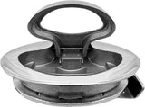 Boat Latches Stainless Steel 2", Latch Hatch Round Pull Marine Flush Locking Lift Handle Deck - Non V1259-DP01-A-1347