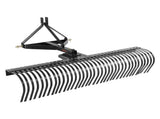 Tow Behind Dethatcher, 1.8m Tow Dethatcher with 36 Steel Tines, 3-Point Lawn Dethatcher Rake with V952-ZXSCJ72DSDLJ73TTAV0