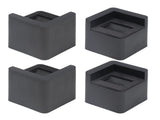 4pcs Bed Corner Fixed Casters Increasing Height 2200 Lb Load Bearing Plastic Furniture Leg V1294-YM0715-3117220134711