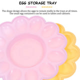 4 Pcs Egg Holder Apricot Slippers Support Spacers Washers Toy Travel V1366-AZ2-W-18423