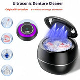 Upgraded Ultrasonic Retainer Cleaner Machine, 45kHz Ultrasonic Dentures Cleaner for Night Guards, V1192-AZ-W-2776