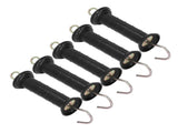 5Pcs Electric Fence Handle Insulated Gate Grip Bar with Metal Hook for Farm Pasture V1294-YM0717-3111220230211