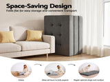 Giselle Single Folding Mattress 15cm Foldable Foam Portable Guest Sofa Bed Camping Mat FOAM-MFM-CDF-15-S