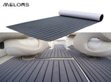 EVA Faux Teak Boat Flooring Sheet Marine Decking Mat Self Adhesive Non Slip Foam for Yacht Caravan & V888-ELOSUNG44114