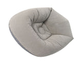 Inflatable Chair Single Sofa PVC Flocking Blow Up Lounge Couch for Living Room Bedroom Office V1294-YM0901-3116250014711