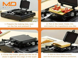 Non-Stick Double-Sided Sandwich & Omelette Maker V1142-LP601099553783427