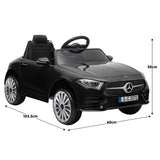 Kahuna Mercedes Benz CLS 350 Kids Electric Ride On Car with Remote Control - Black CAR-CLS-350-BK
