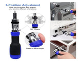 Ratchet Screwdriver 13-In-1 Multi Screwdriver Tool Ratcheting Screwdriver ,180 Degree Pivoting V1192-AZ-W-28818