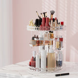 Embellir Makeup Case Acrylic Rotating Cosmetic Organizer Storage Display Holder CASE-STAND-PP-6LAYER-TP