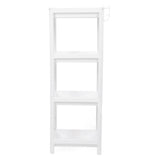 Bathroom Tower Shelf Plastic Freestanding Storage Rack Organizer Multifunctional Shelving Unit for V1294-YM0706-3112230061613