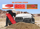 2PCS Traction Boards with PP for Mud Snow Sand Storage Bag Long Red V952-QCTKBZBS2JZZK3NO1V0