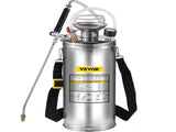 2Gal Stainless Steel Sprayer, Set 20" Wand& Handle& 3FT Reinforced Hose, Hand Pump Sprayer V952-PWQBXG8L000000001V0