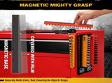 ELEAD 2Pc 1/4" Magnetic Socket Organizer Set SAE & Metric Holder Storage Tray V465-70034