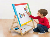 CARLA HOME 2-in-1 Kids Art Easel Chalkboard & Whiteboard V178-36513