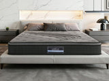 Giselle Bedding 34cm Mattress Bamboo Cover Double MATTRESS-BLACK-DOUBLE