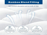 1000GSM Mattress Topper Viscose Derived from Bamboo, Thick Pillowtop Fitted Mattress Cover with 45cm V1317-HB-TOP-AUSK-CL-BAI