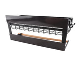 Magnetic Spice Rack for Refrigerator with Hook Paper Towel Holder Rustproof Spice Jars Rack Multi V1294-YM0901-H34390