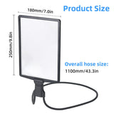 LED 5X Magnifying Glass with Light, Type-C Charging with Three Brightness Levels, Full Frame V1232-FDJ-5PS-002