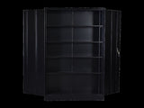Two-Door Shelf Office Gym Filing Storage Locker Cabinet Safe V63-799127