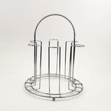 Glass Water Cup Rack Bracket Stainless Steel Household Draining Cup Storage Rack Holder for Party V1294-YM0626-3118220342411