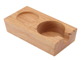 Coffee Tamper Holder Beech Distributor Storage Rack Coffee Bar Accessories for 58mm Tamper Wood V1294-YM0717-3118220188312