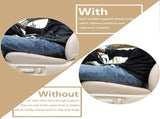Car Seat Cushion - Memory Foam Car Seat Pad - Sciatica & Lower Back Pain Relief - Car Seat Cushions V1258-DP02-WO-766