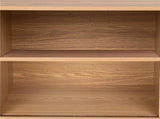 Natural Wood Ribbed Sideboard Cabinet V264-TAB-725C-NTR-NA-1