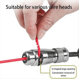Wire Stripper for Drill,Wire Stripping and Twisting Tool,Quickly Drill Wire Stripping Twister V1366-AZ2-W-15903