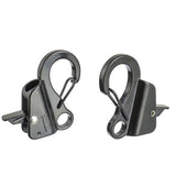 4pcs Stainless Steel Boat Fender Clips Quick Release Clips Boat Bumper Buoy Holders for Rail, Clamp V1192-AZ-W-1026