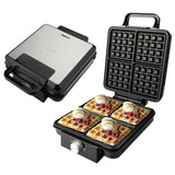 RAF Waffle Maker, four-grid large capacity, crispy outside and soft inside, easy new baking V1232-HFBJ-001