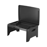 Portable Folding Table, Multifunctional Computer Desk, Easy Setup & Storage, Ideal for Bed Dorm V1192-AZ-W-24630
