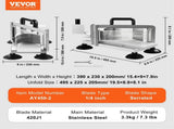 Commercial Tomato Slicer, 1/4 inch Tomato Cutter Slicer, Stainless Steel Heavy Duty Tomato Slicer V952-FQQPJZTS14INE1FJXV0