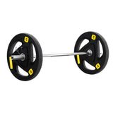 Everfit Barbells Set 56KG 120cm Dumbbells Barbells Plate Weight Lifting Home Gym Lifting FIT-K-DB-SET-56KG