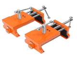 2pcs Cabinet Claw Aluminum Alloy Cabinet Claw Clamps for Installing Cabinetry Face Frame Orange V1294-YM0703-3114230029611