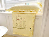 Cotton Quilt Pure Color Home Fashion Elegant Tencel Embroidery Pattern Cotton Summer Cooling Quilt V1294-YM0716-3117220175414