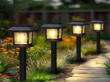 Solar Outdoor Lights, 12 Pack Solar Pathway Lights Waterproof, Landscape Lighting for Path Walkway V1366-AZ2-W-02029