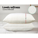 Giselle Bedding Memory Foam Pillow 13cm Thick Twin Pack MATTRESS-SHED-PILLOWX2